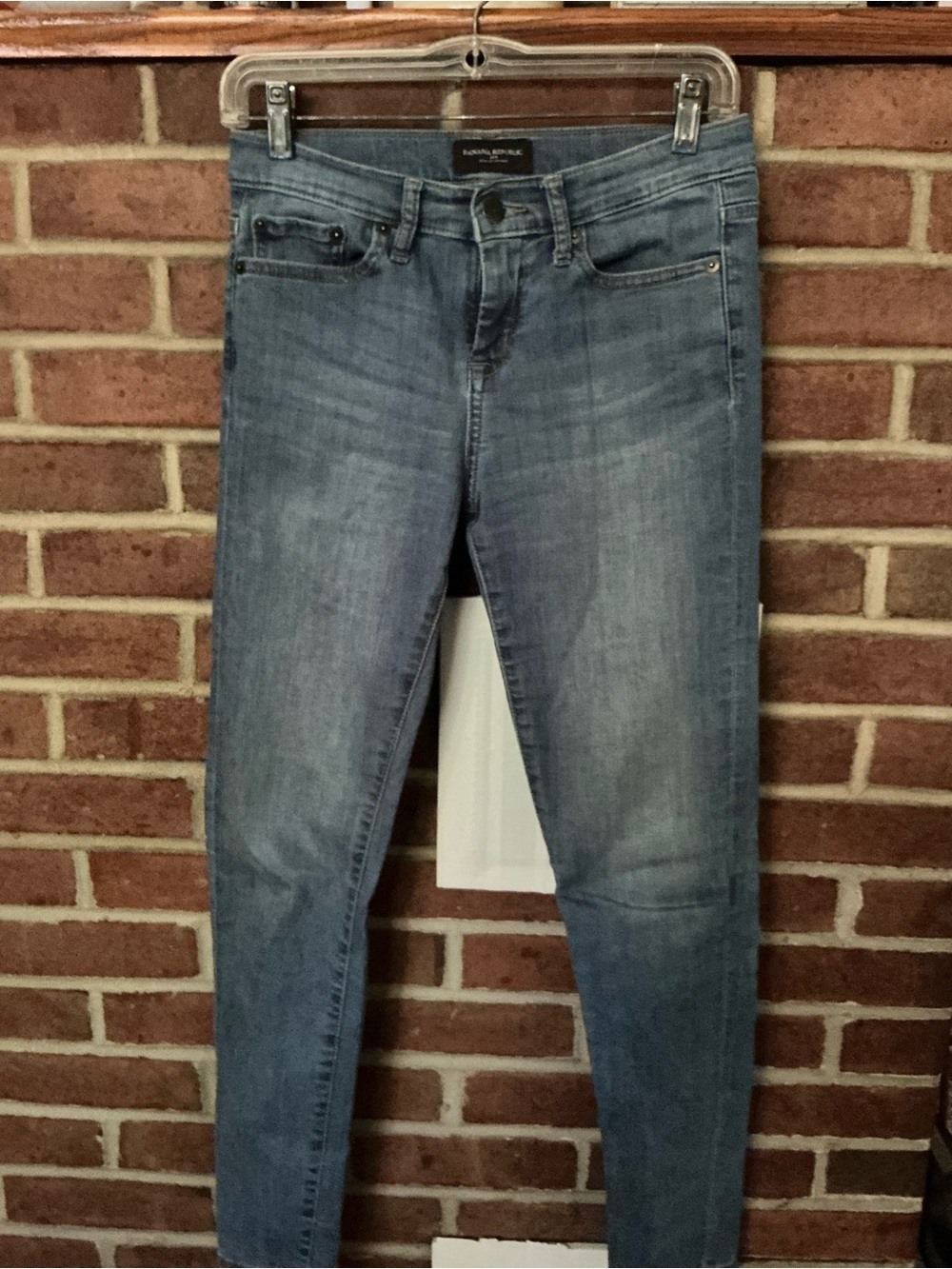 Banana Republic Skinny Jeans in Faded Blue Wash